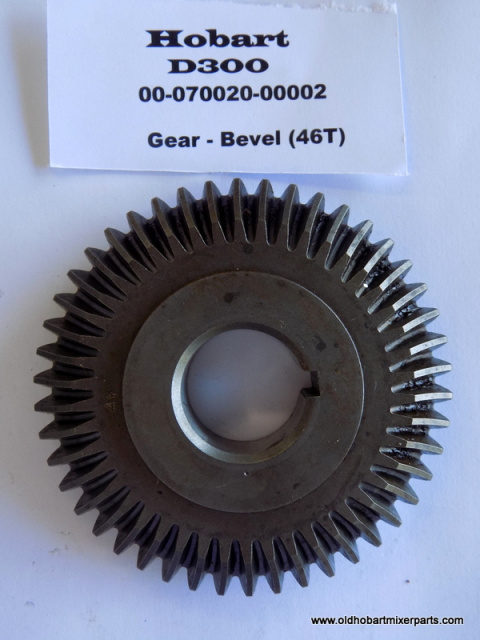 Hobart D300 00-070020-00002 Bevel 46 Tooth Gear Used